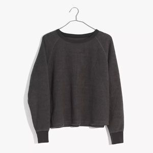 NWT Madewell Fleece Pajama Sweatshirt